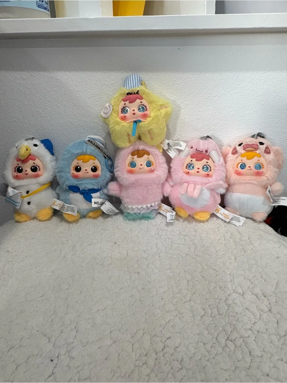 Samuel ocean story plush set of 6 plushies including secret